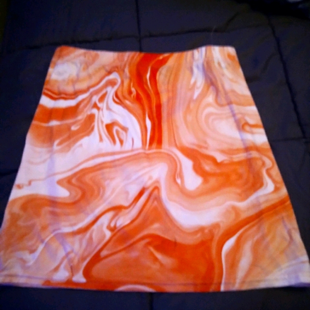 SHEIN Marbled Mini skirt